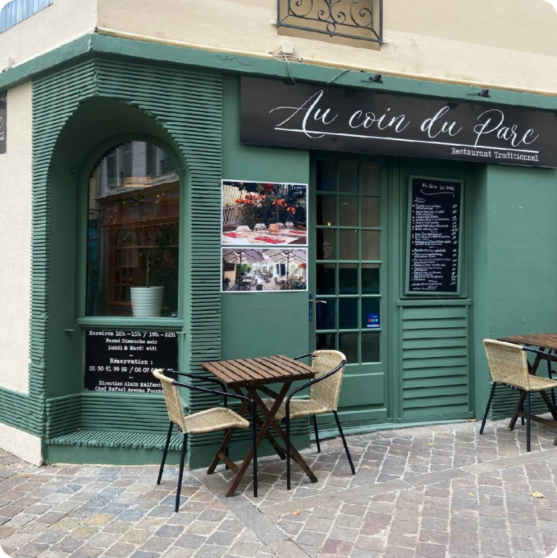 Le Chef - Au Coin Du Parc - restaurant MARLY-LE-ROI - meilleur resto MARLY-LE-ROI